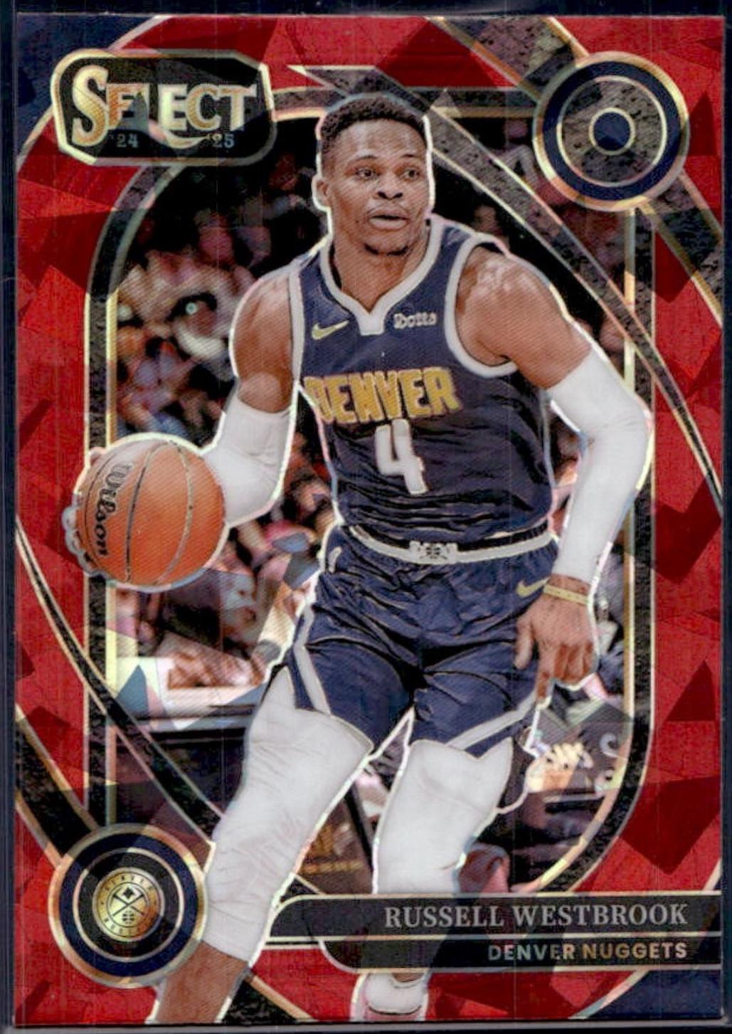 Russell Westbrook [Red Cracked Ice Prizm] #213