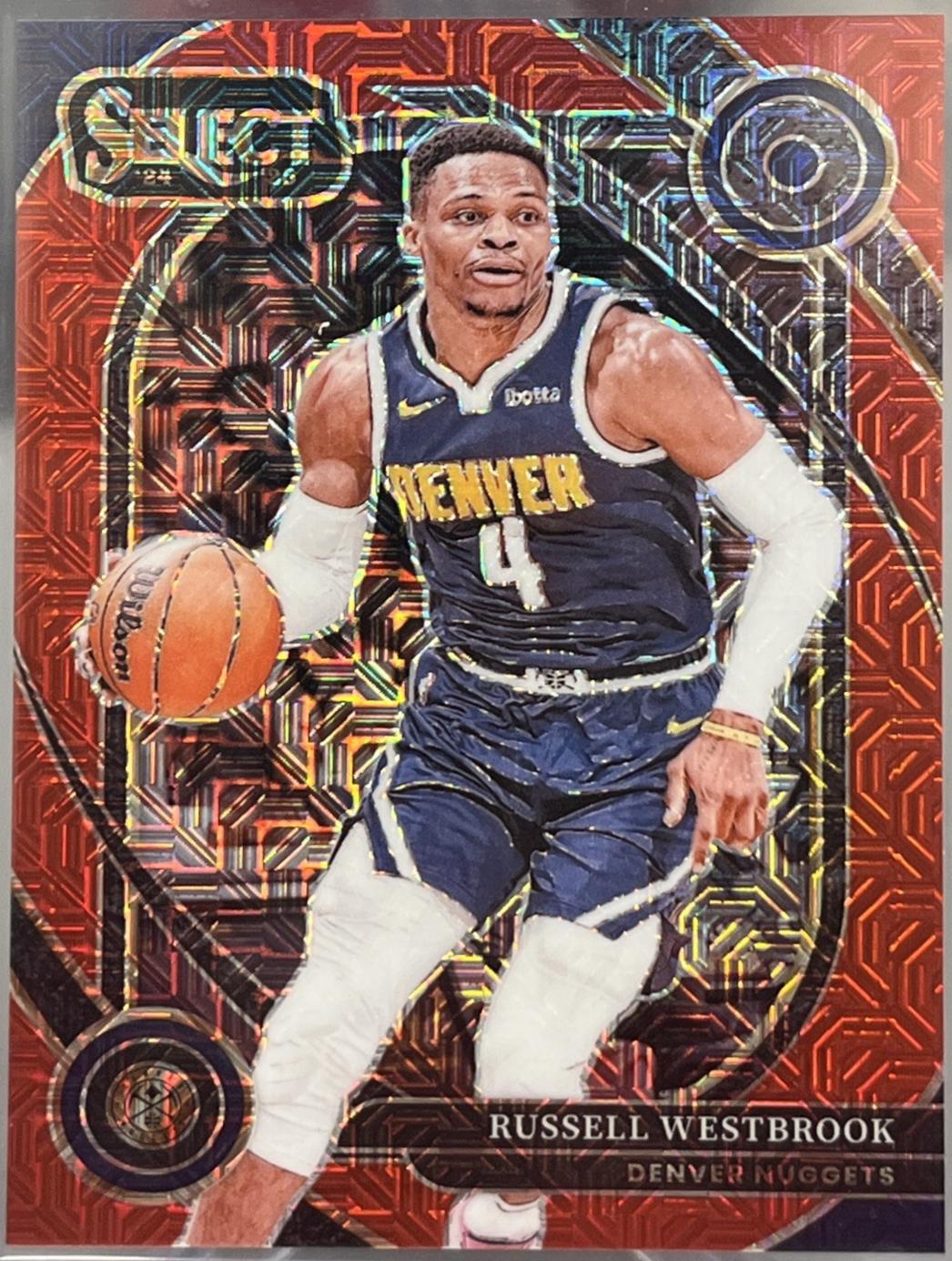 Russell Westbrook [Red Mojo Prizm] #213