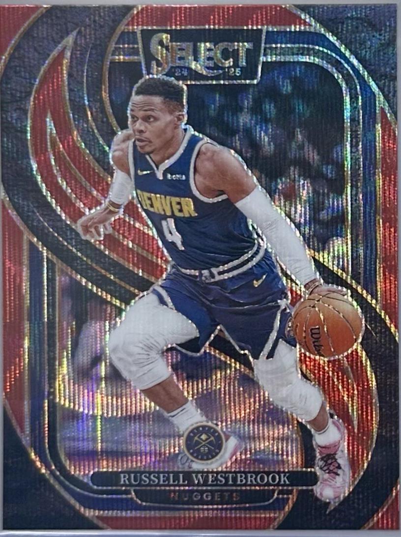 Russell Westbrook [Red Wave Prizm] #104