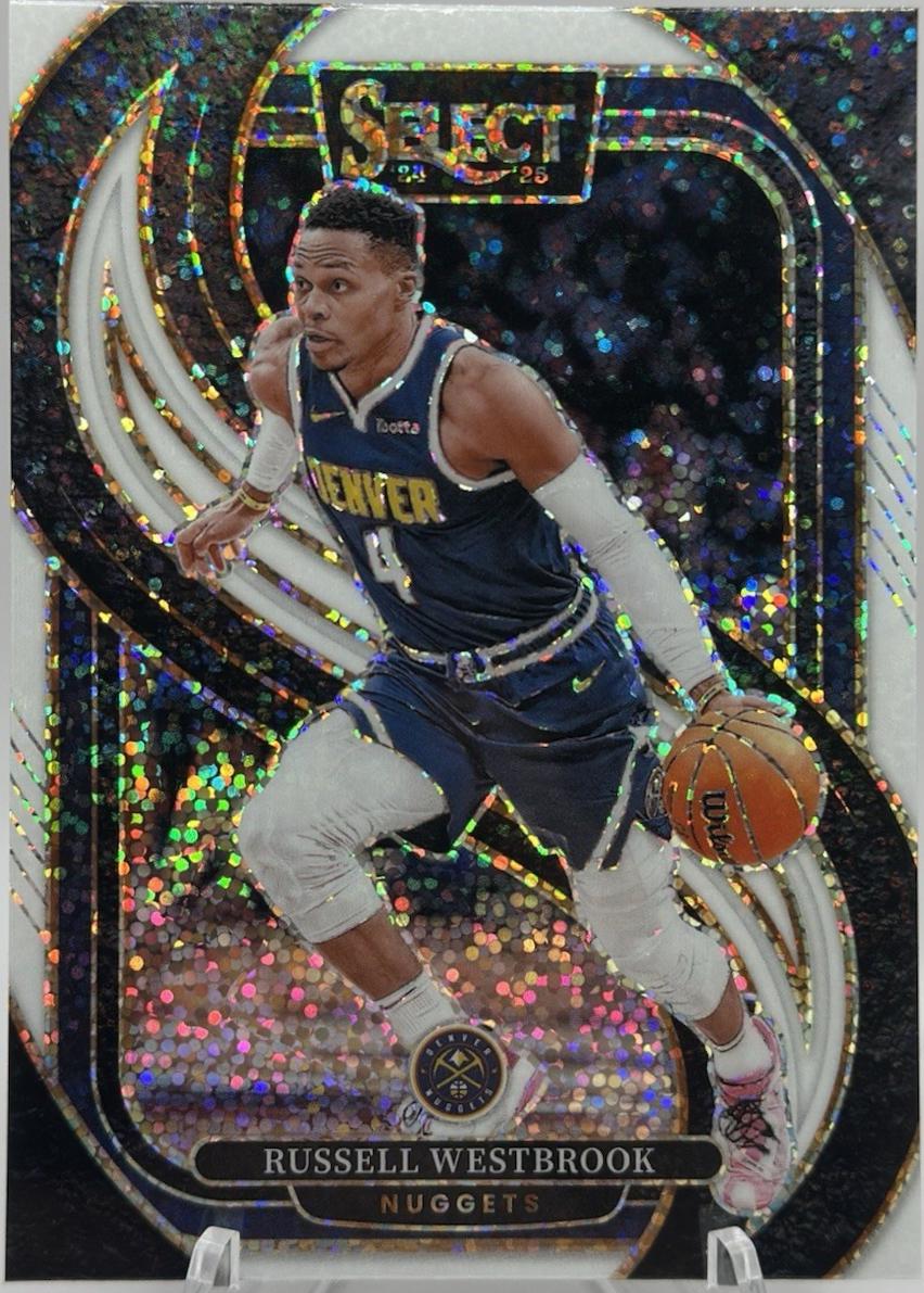 Russell Westbrook [White Sparkle Prizm] #104