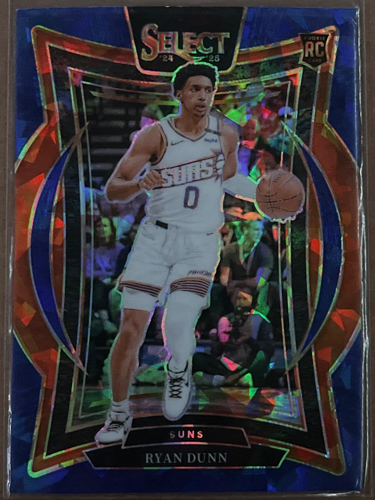 Ryan Dunn [Blue Cracked Ice Prizm] #100