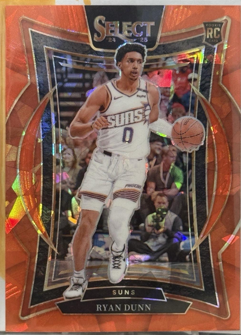 Ryan Dunn [Orange Cracked Ice Prizm] #100