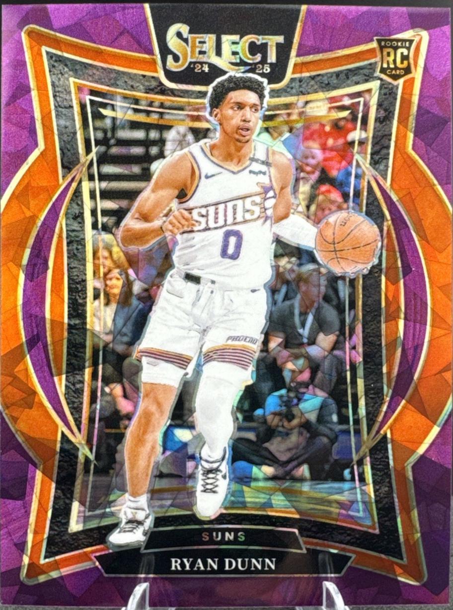 Ryan Dunn [Purple Cracked Ice Prizm] #100