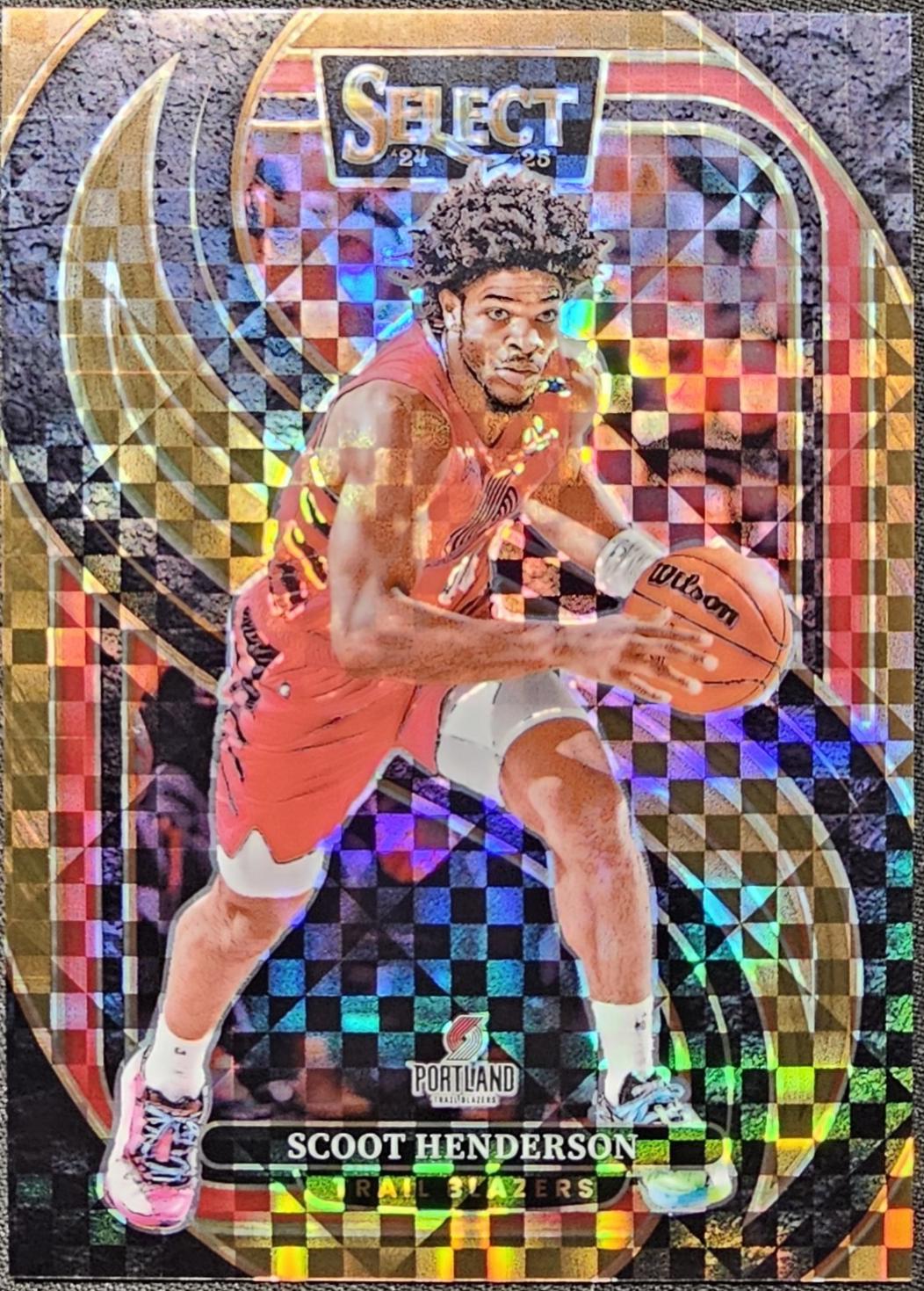Scoot Henderson [Bronze Checker Prizm] #119