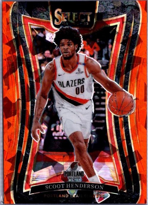 Scoot Henderson [Orange Cracked Ice Prizm] #306