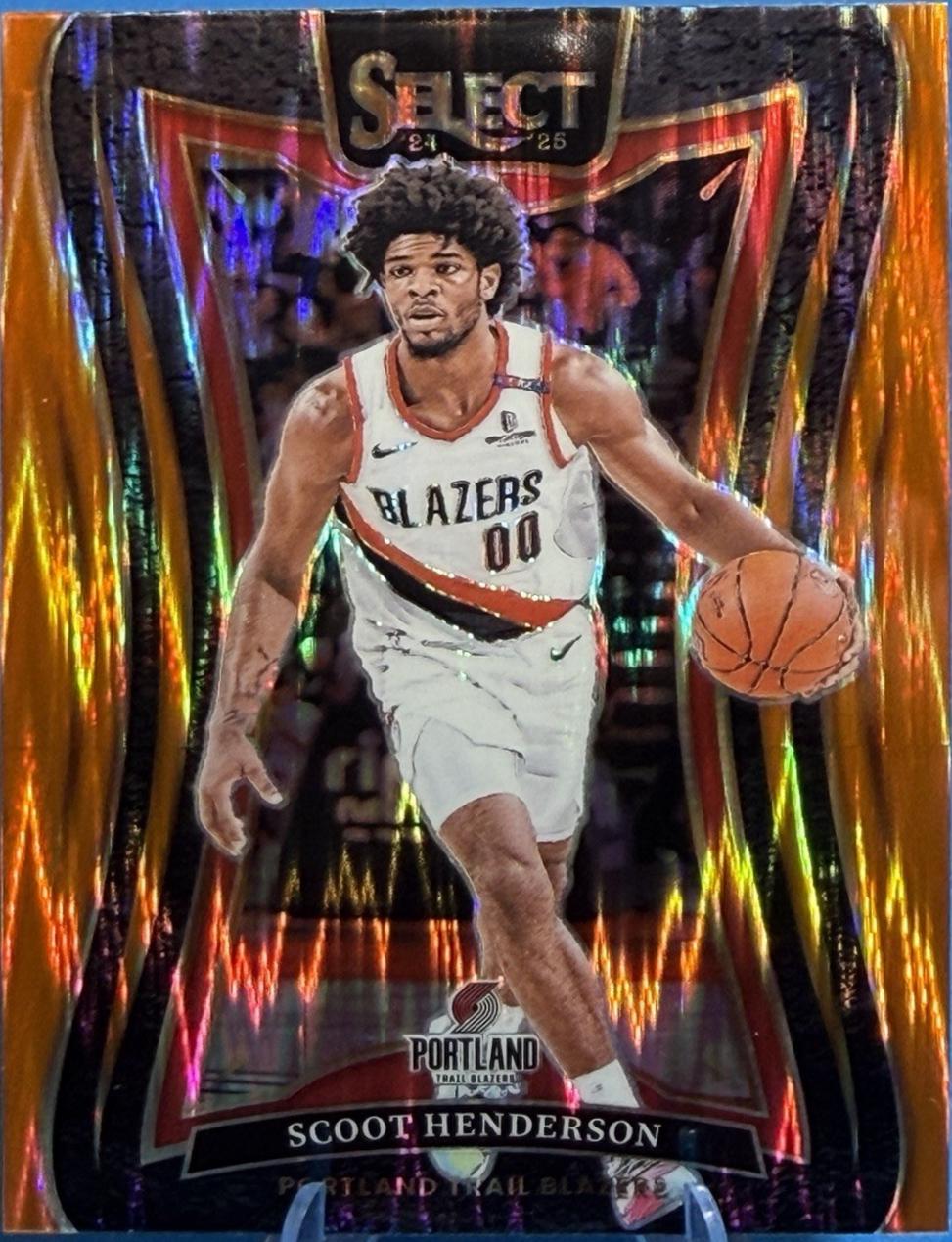 Scoot Henderson [Orange Flash Prizm] #306