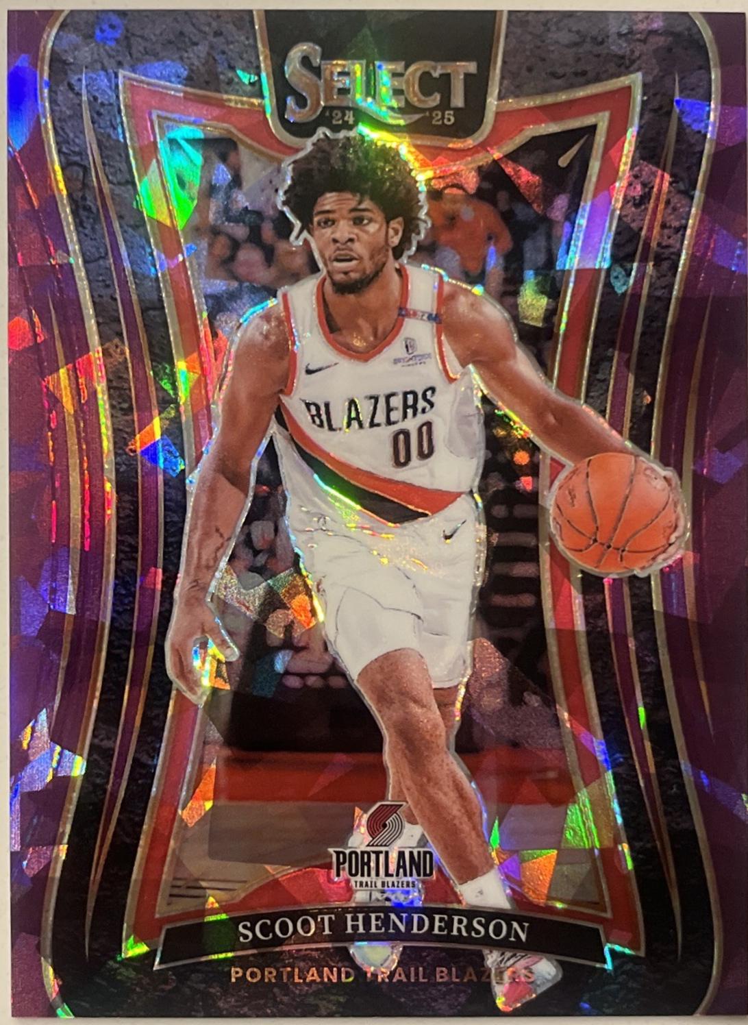 Scoot Henderson [Purple Cracked Ice Prizm] #306