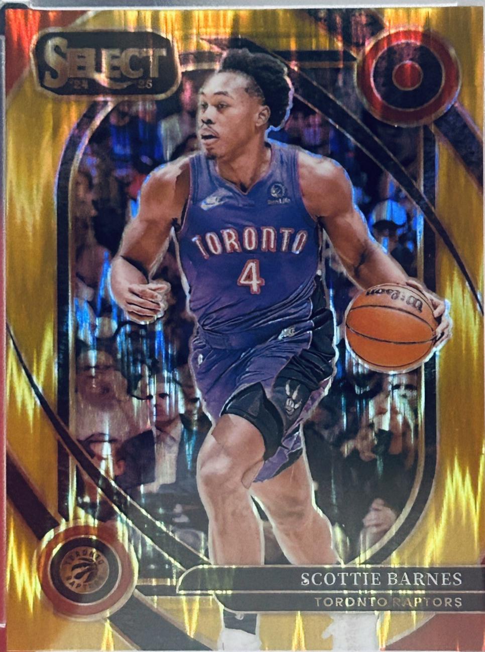Scottie Barnes [Gold Flash Prizm] #219