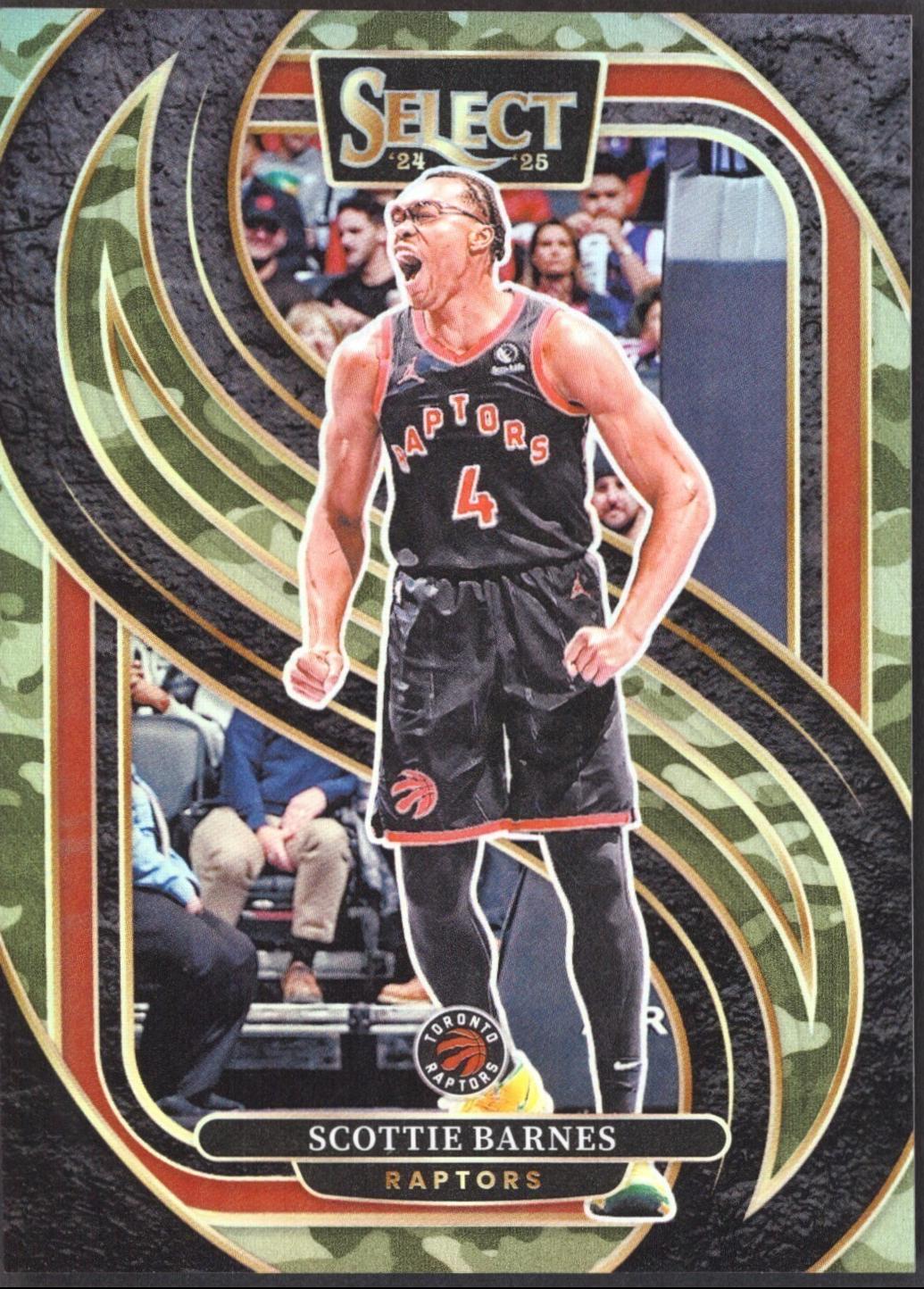 Scottie Barnes [Green Camo Prizm] #125