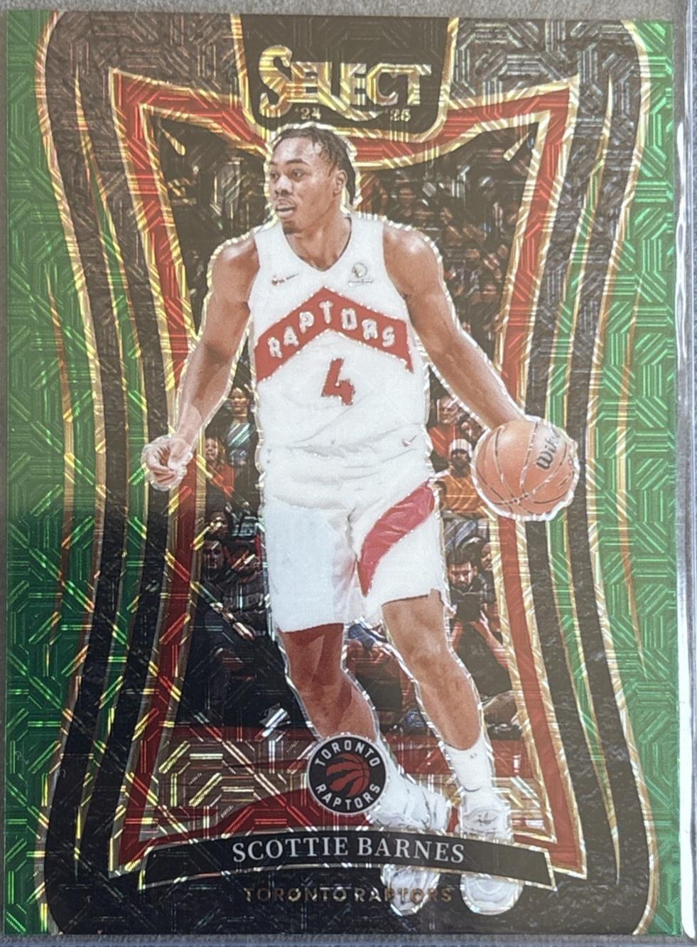 Scottie Barnes [Green Mojo Prizm] #323
