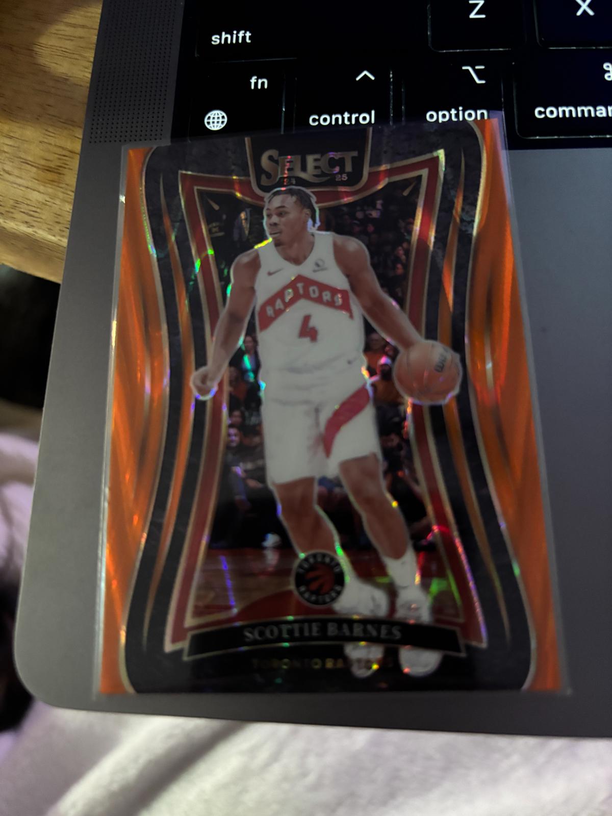 Scottie Barnes [Orange Tectonic Prizm] #323