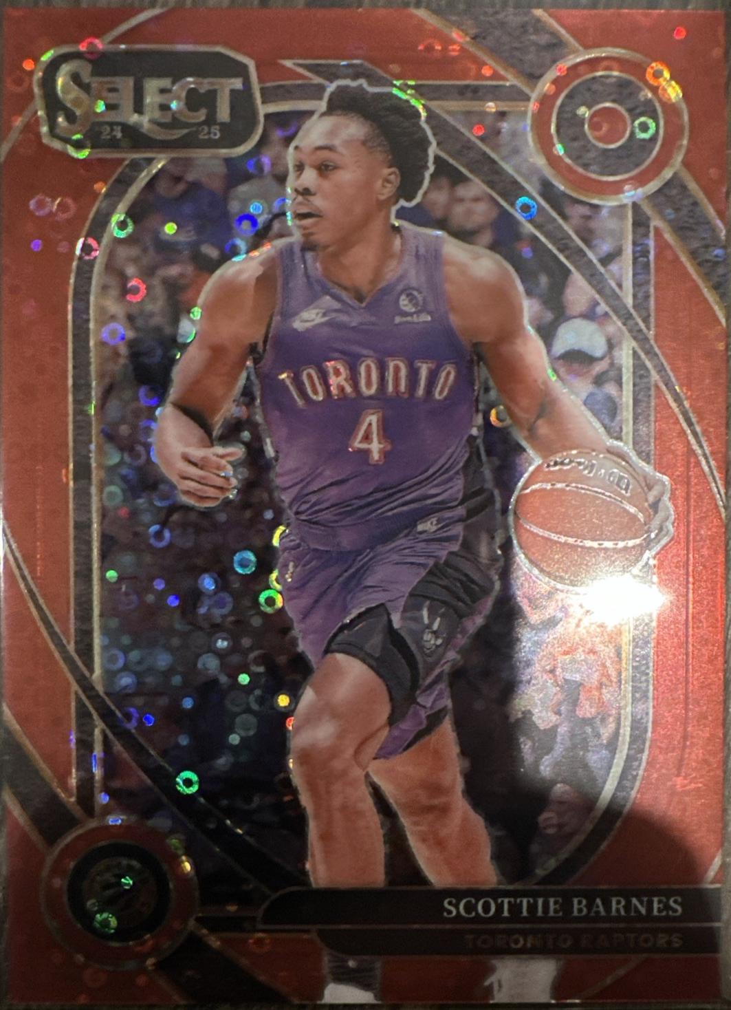 Scottie Barnes [Red Disco Prizm] #219
