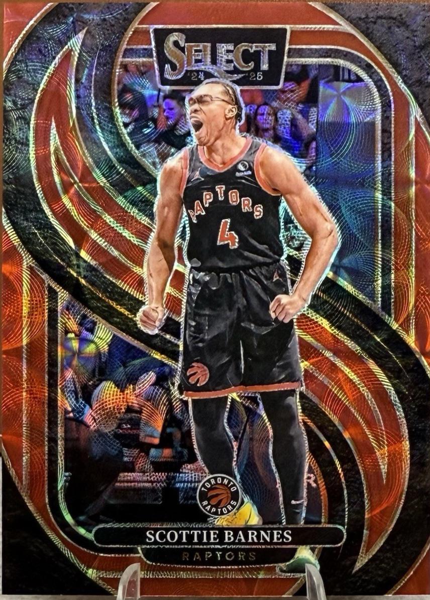 Scottie Barnes [Red Scope Prizm] #125