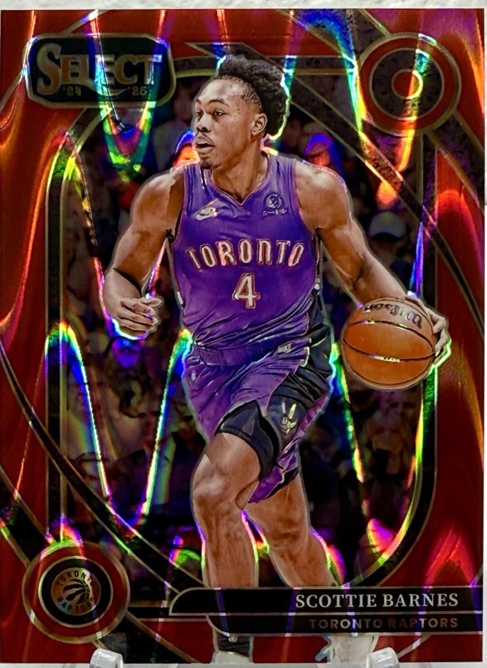 Scottie Barnes [Red Tectonic Prizm] #219