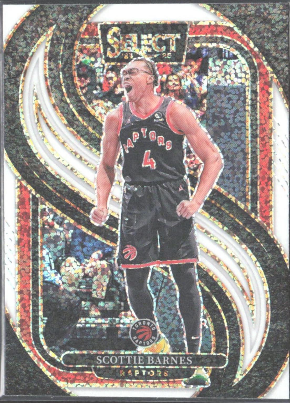Scottie Barnes [White Sparkle Prizm] #125