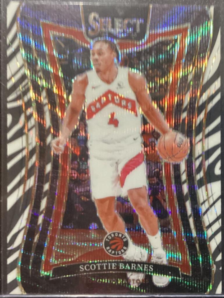 Scottie Barnes [Zebra Prizm] #323