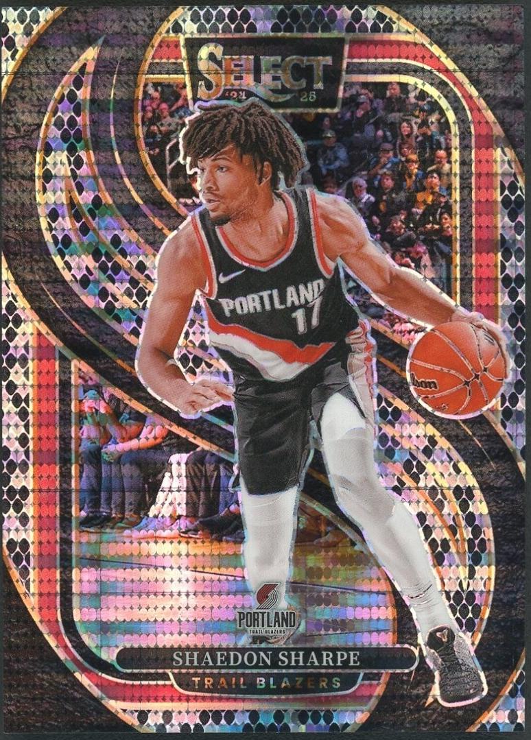 Shaedon Sharpe [Black Snake Skin Pulsar Prizm] #152