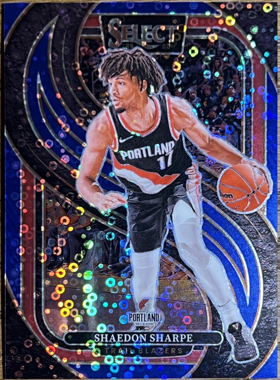Shaedon Sharpe [Blue Disco Prizm] #152