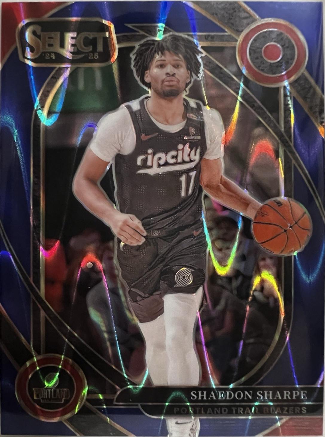 Shaedon Sharpe [Blue Tectonic Prizm] #244