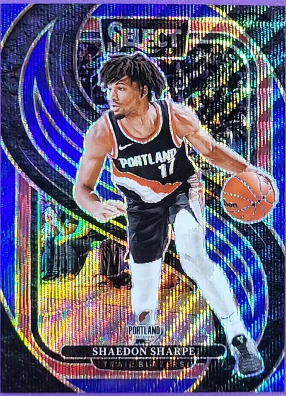 Shaedon Sharpe [Blue Wave Prizm] #152
