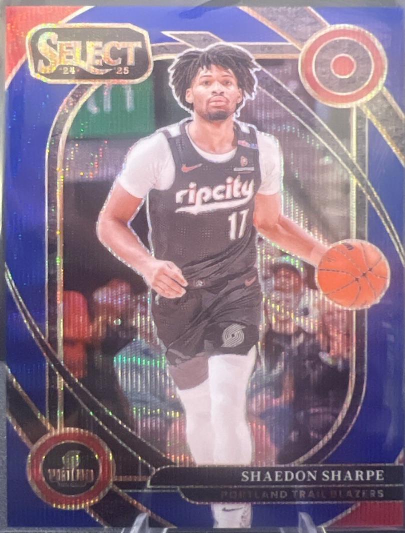 Shaedon Sharpe [Blue Wave Prizm] #244
