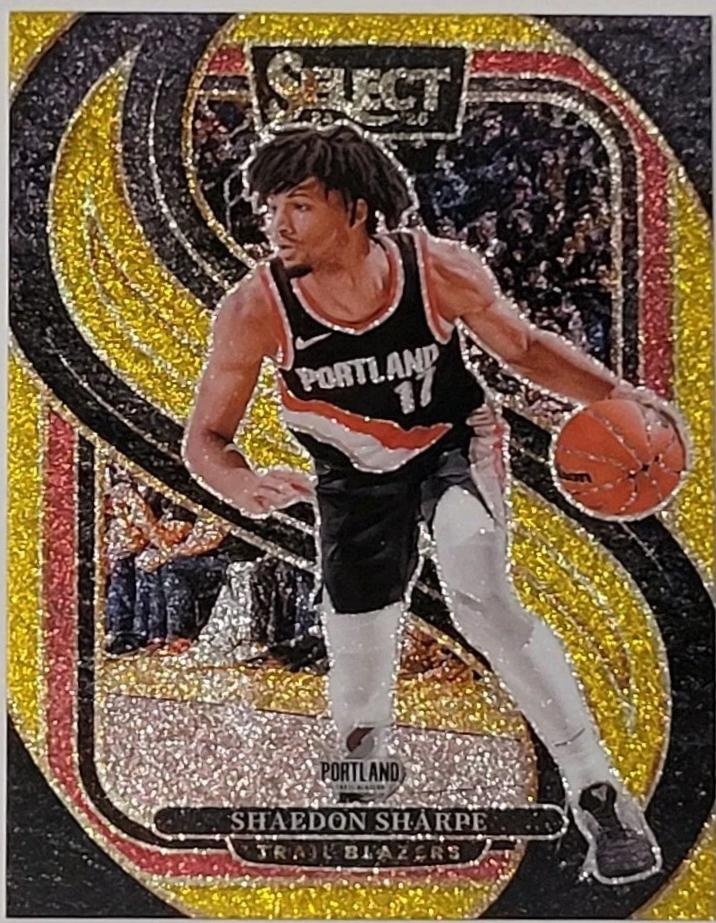 Shaedon Sharpe [Gold Glitter Prizm] #152