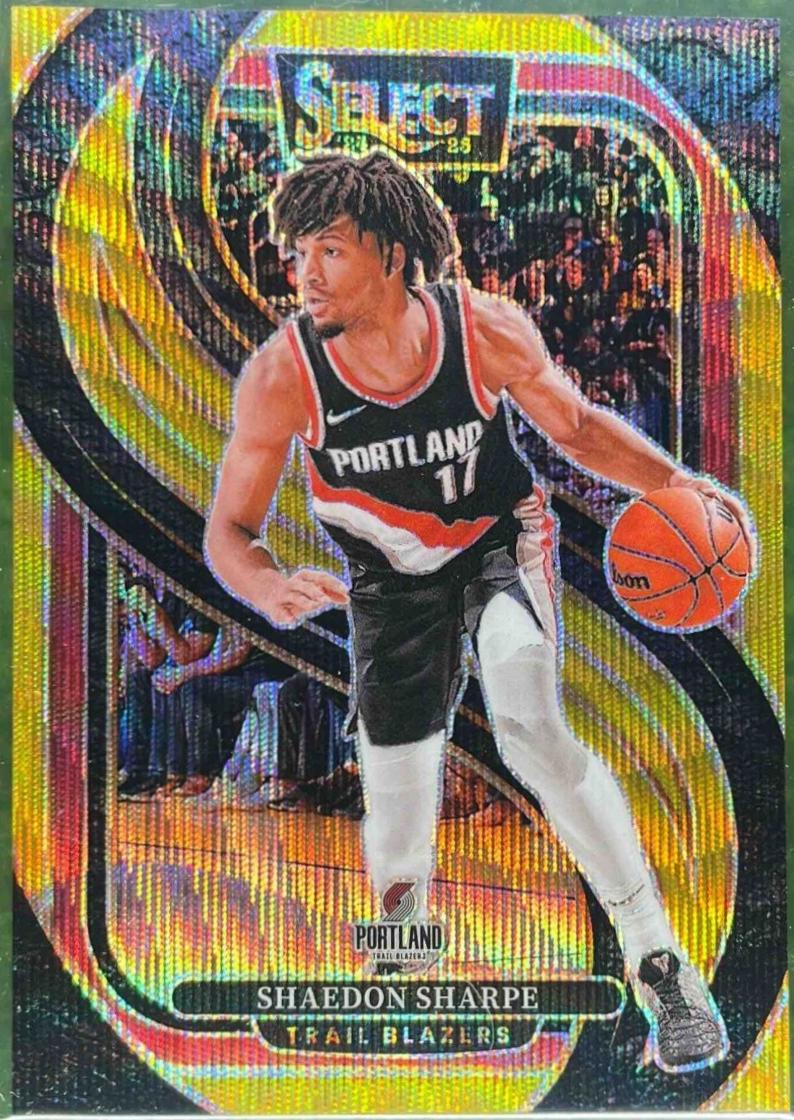 Shaedon Sharpe [Gold Wave Prizm] #152