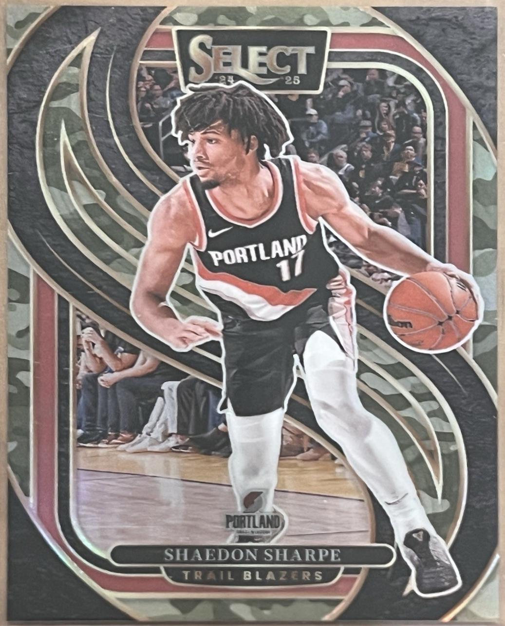 Shaedon Sharpe [Green Camo Prizm] #152