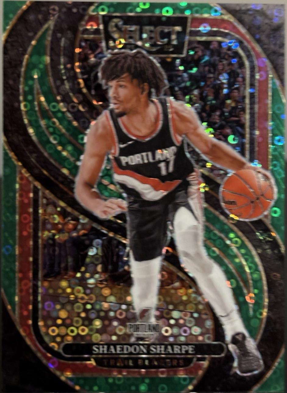Shaedon Sharpe [Green Disco Prizm] #152