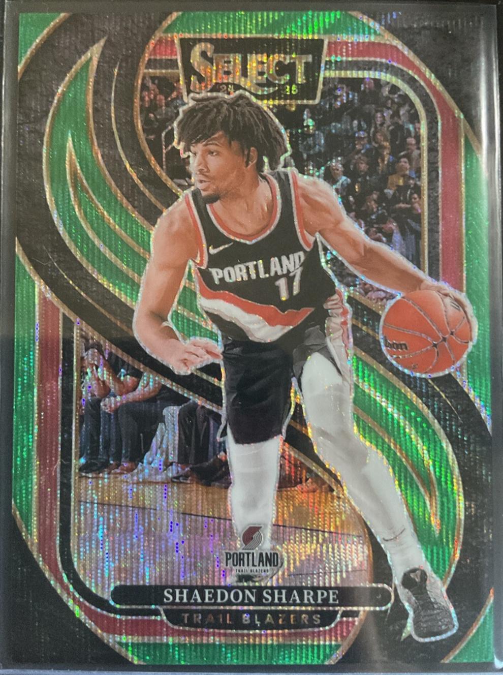 Shaedon Sharpe [Green Wave Prizm] #152
