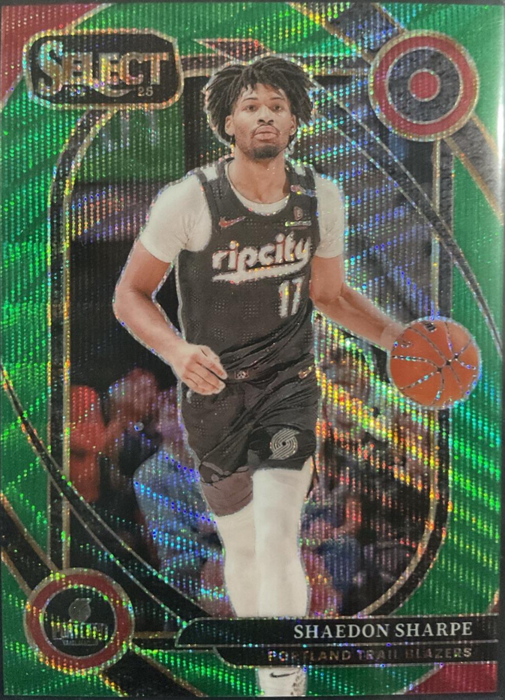 Shaedon Sharpe [Green Wave Prizm] #244
