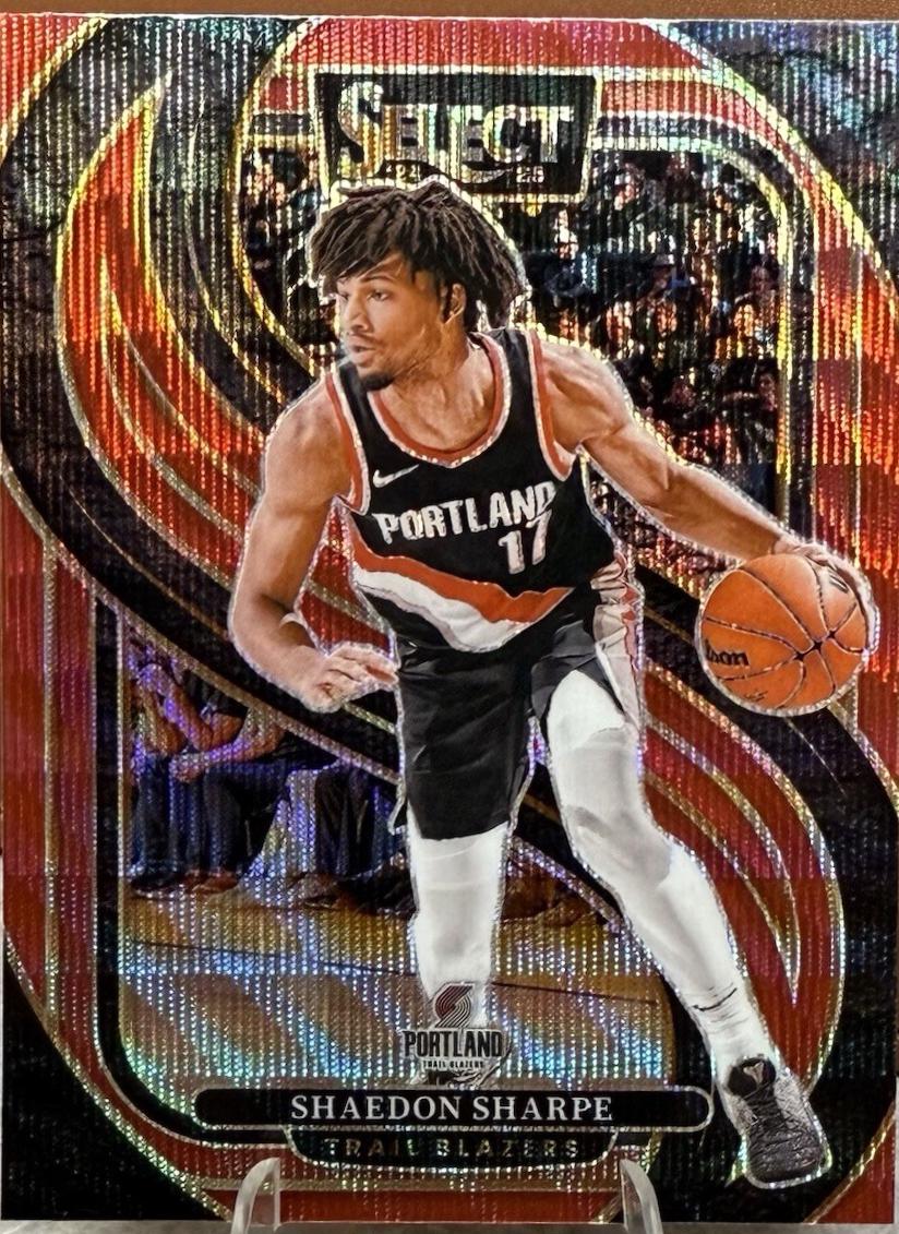 Shaedon Sharpe [Red Wave Prizm] #152