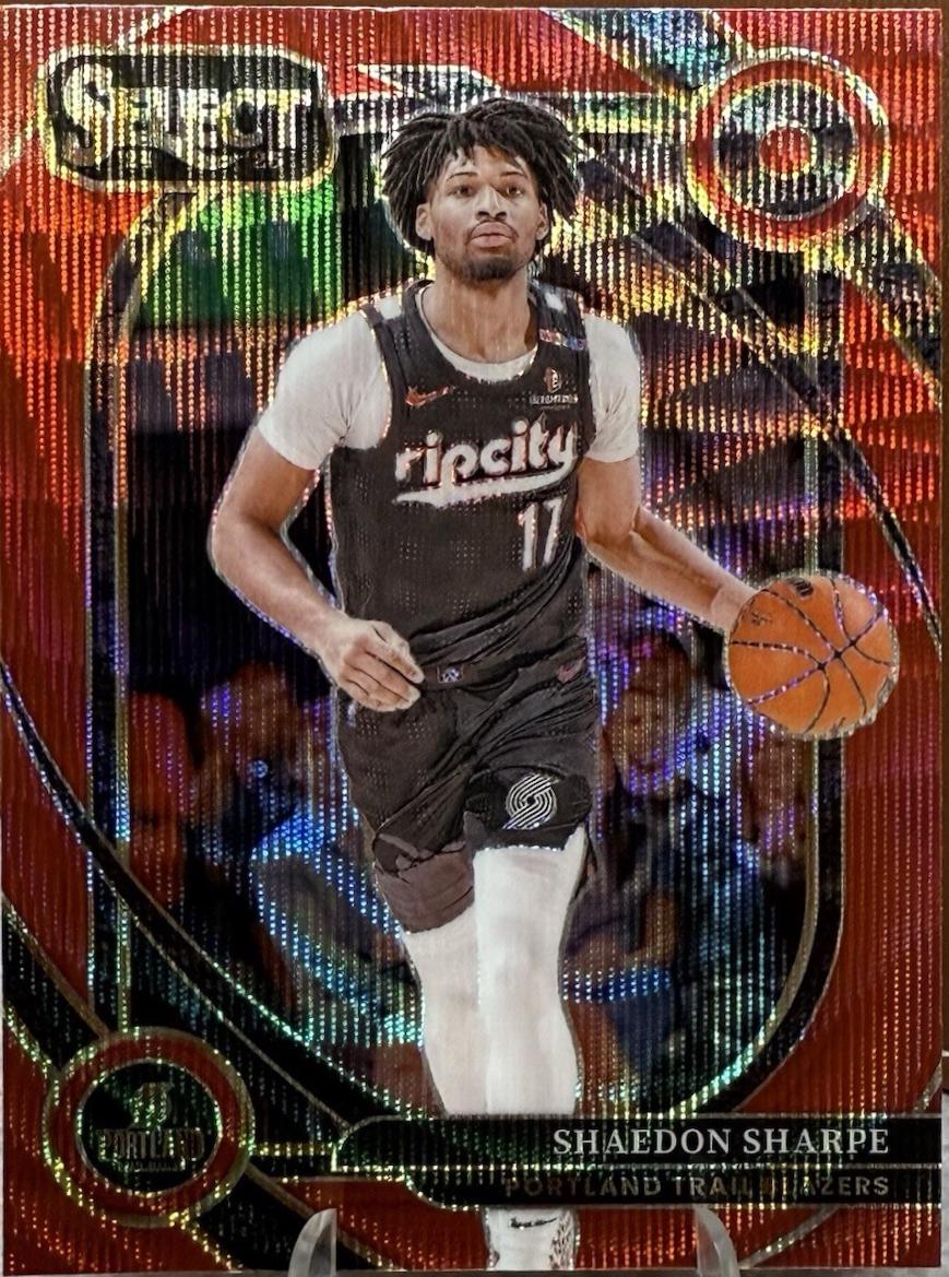 Shaedon Sharpe [Red Wave Prizm] #244