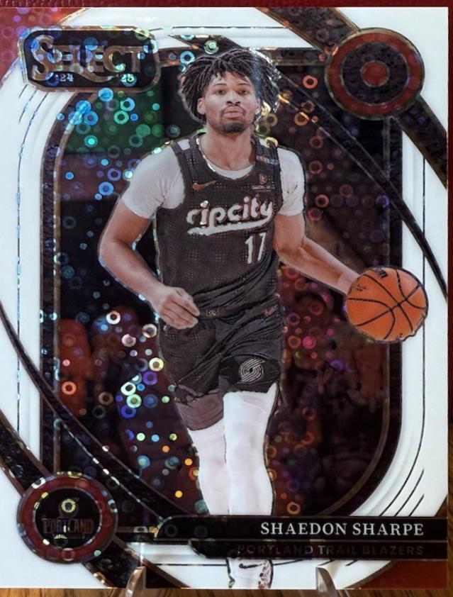 Shaedon Sharpe [White Disco Prizm] #244