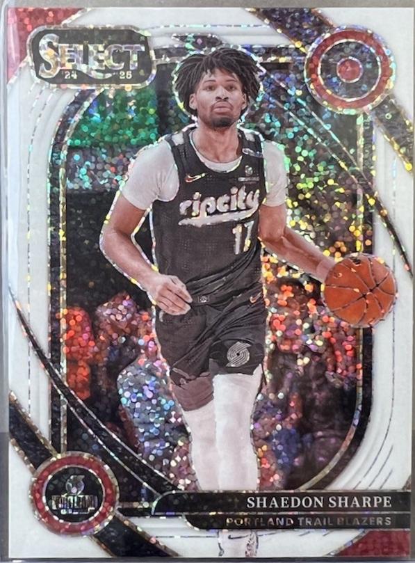 Shaedon Sharpe [White Sparkle Prizm] #244