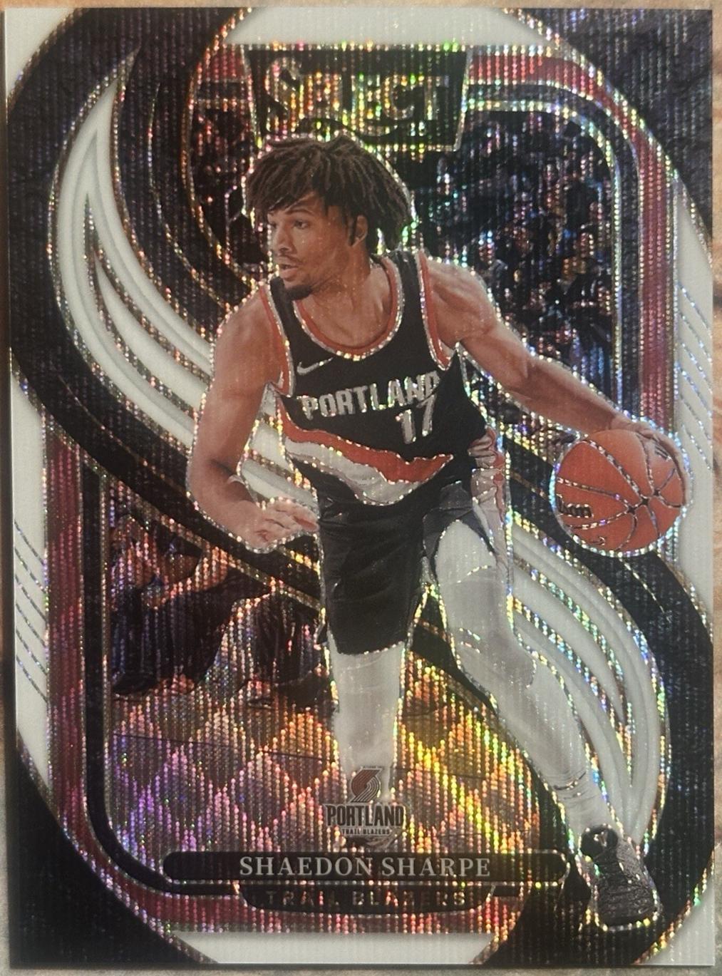 Shaedon Sharpe [White Wave Prizm] #152