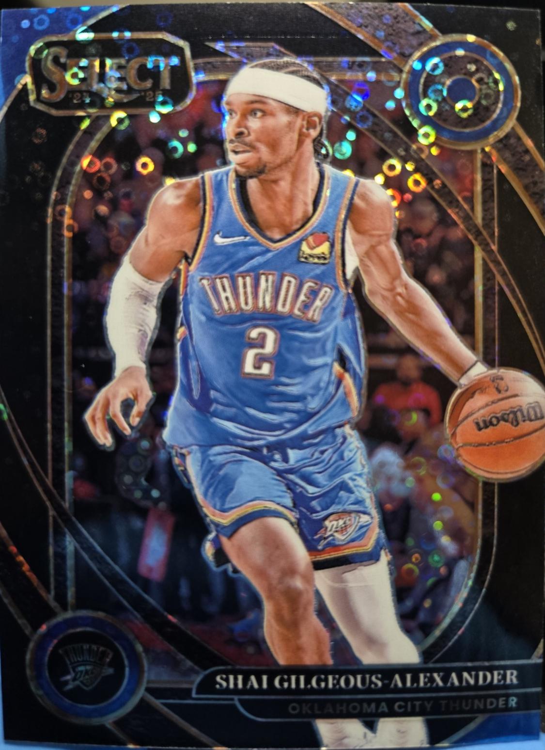 Shai Gilgeous-Alexander [Black Disco Prizm] #262