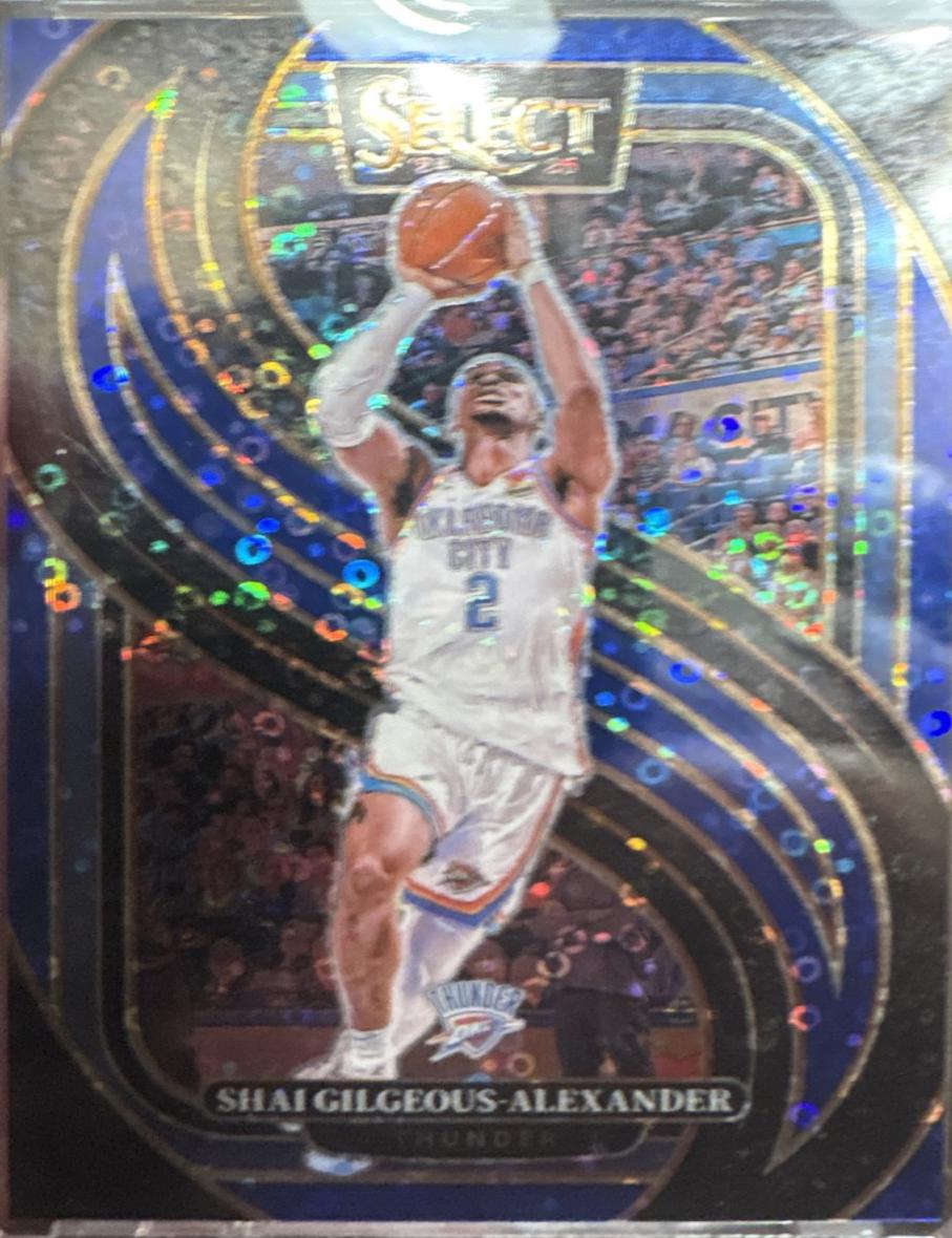 Shai Gilgeous-Alexander [Blue Disco Prizm] #131