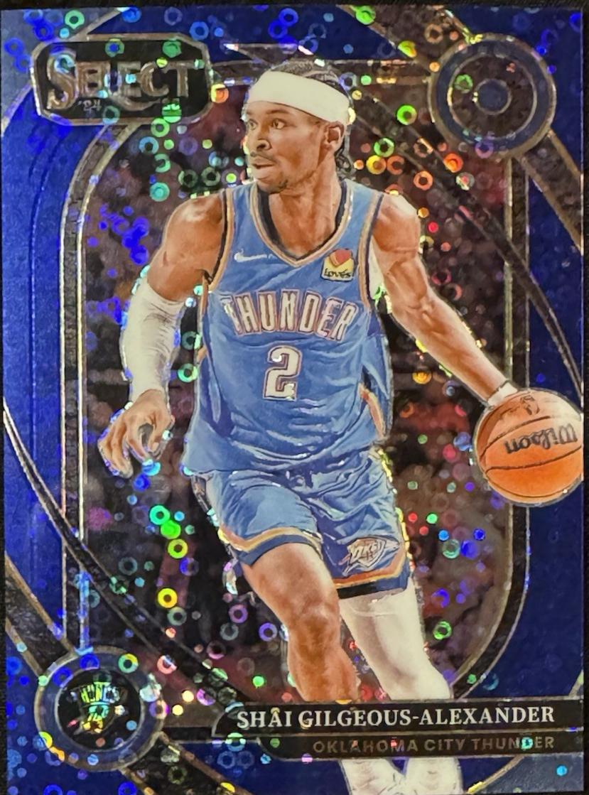 Shai Gilgeous-Alexander [Blue Disco Prizm] #262