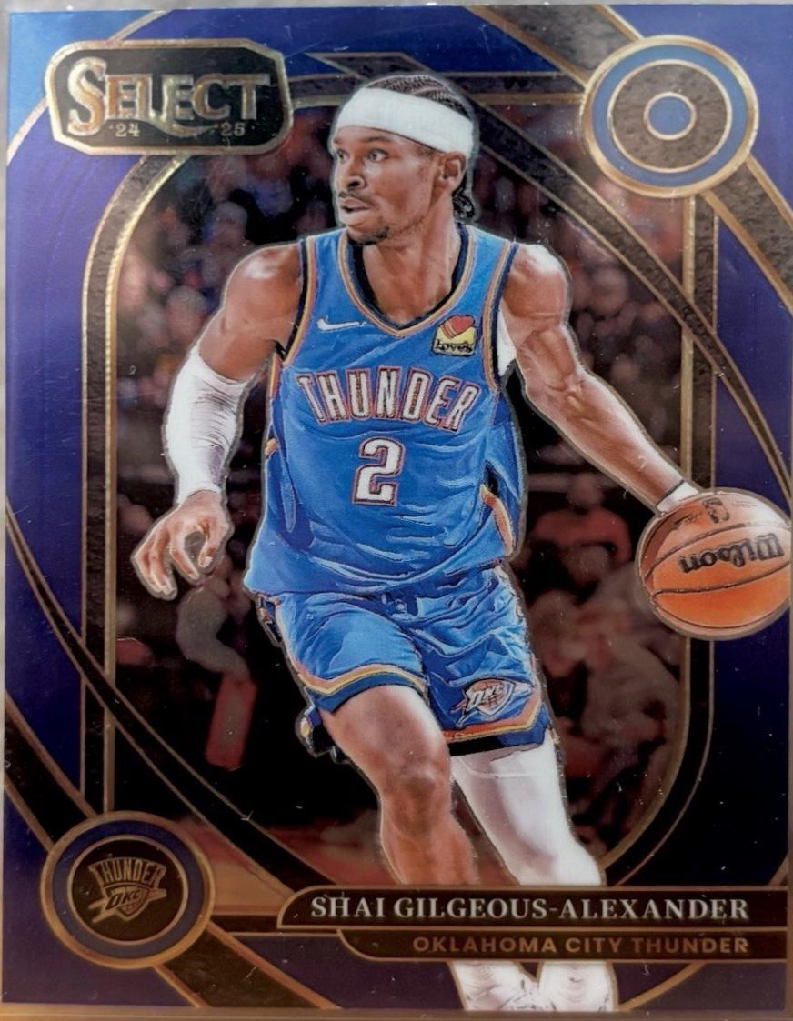 Shai Gilgeous-Alexander [Blue Prizm] #262