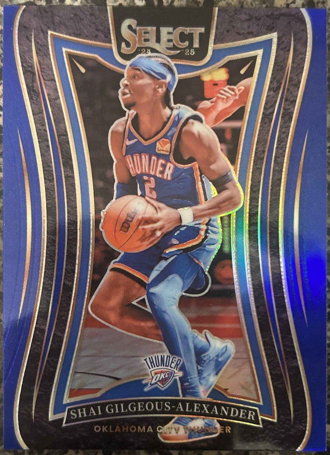 Shai Gilgeous-Alexander [Blue Prizm] #319