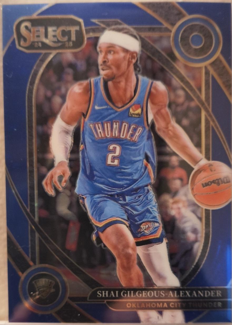Shai Gilgeous-Alexander [Blue Stars Prizm] #262