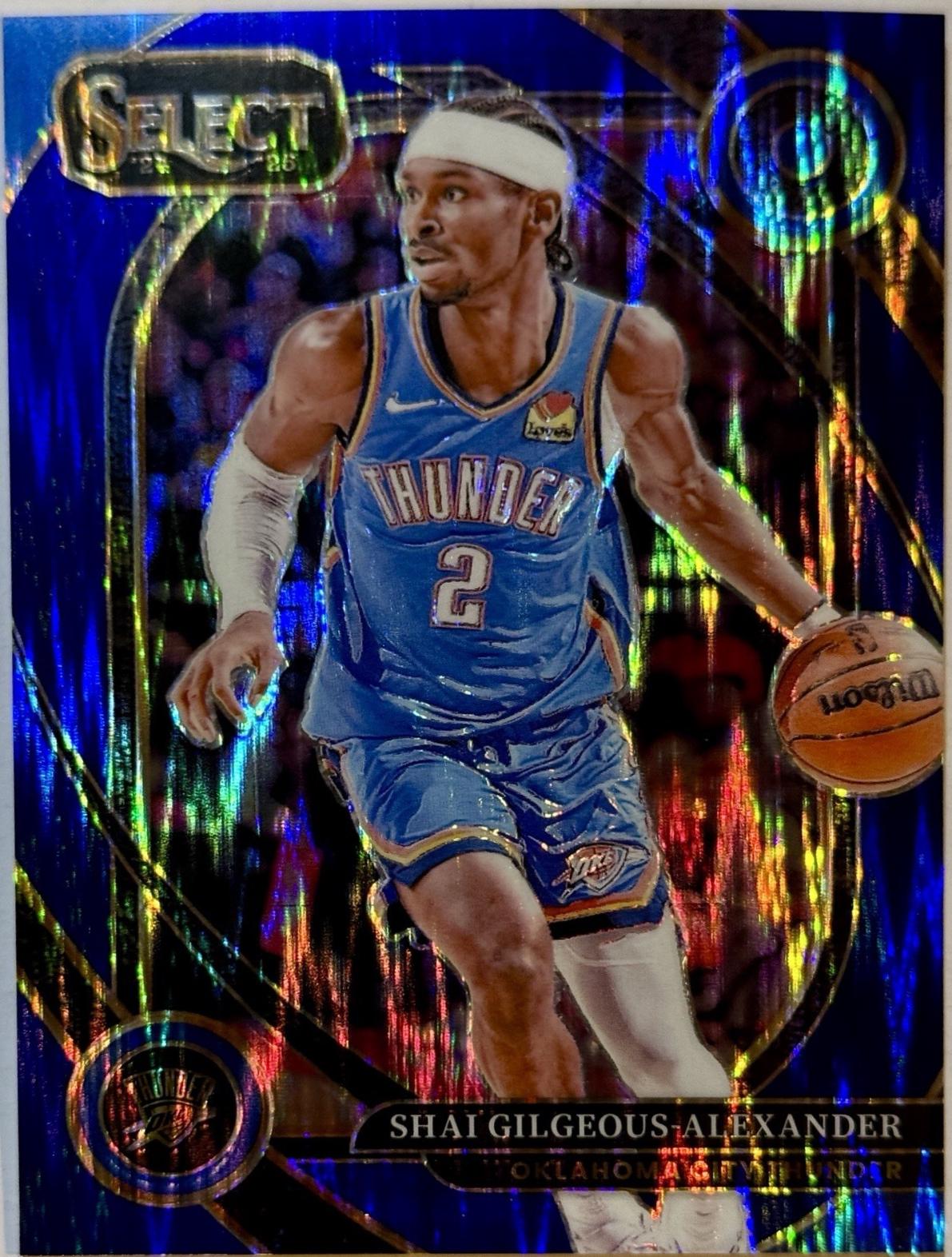 Shai Gilgeous-Alexander [Blue Tectonic Prizm] #262