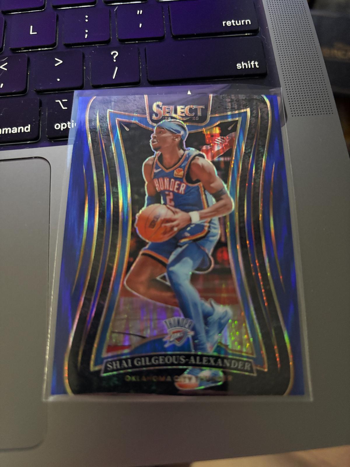 Shai Gilgeous-Alexander [Blue Tectonic Prizm] #319