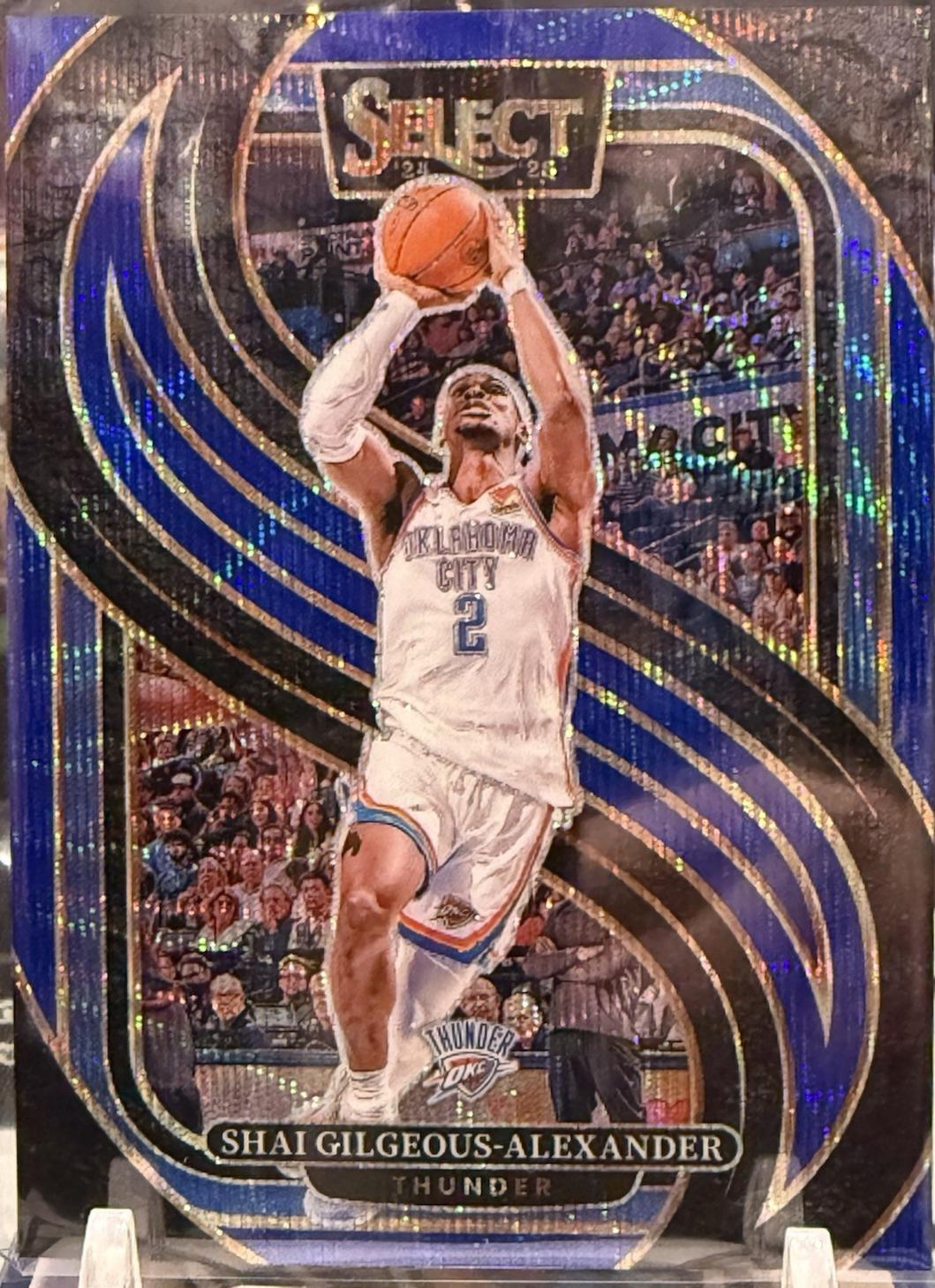 Shai Gilgeous-Alexander [Blue Wave Prizm] #131