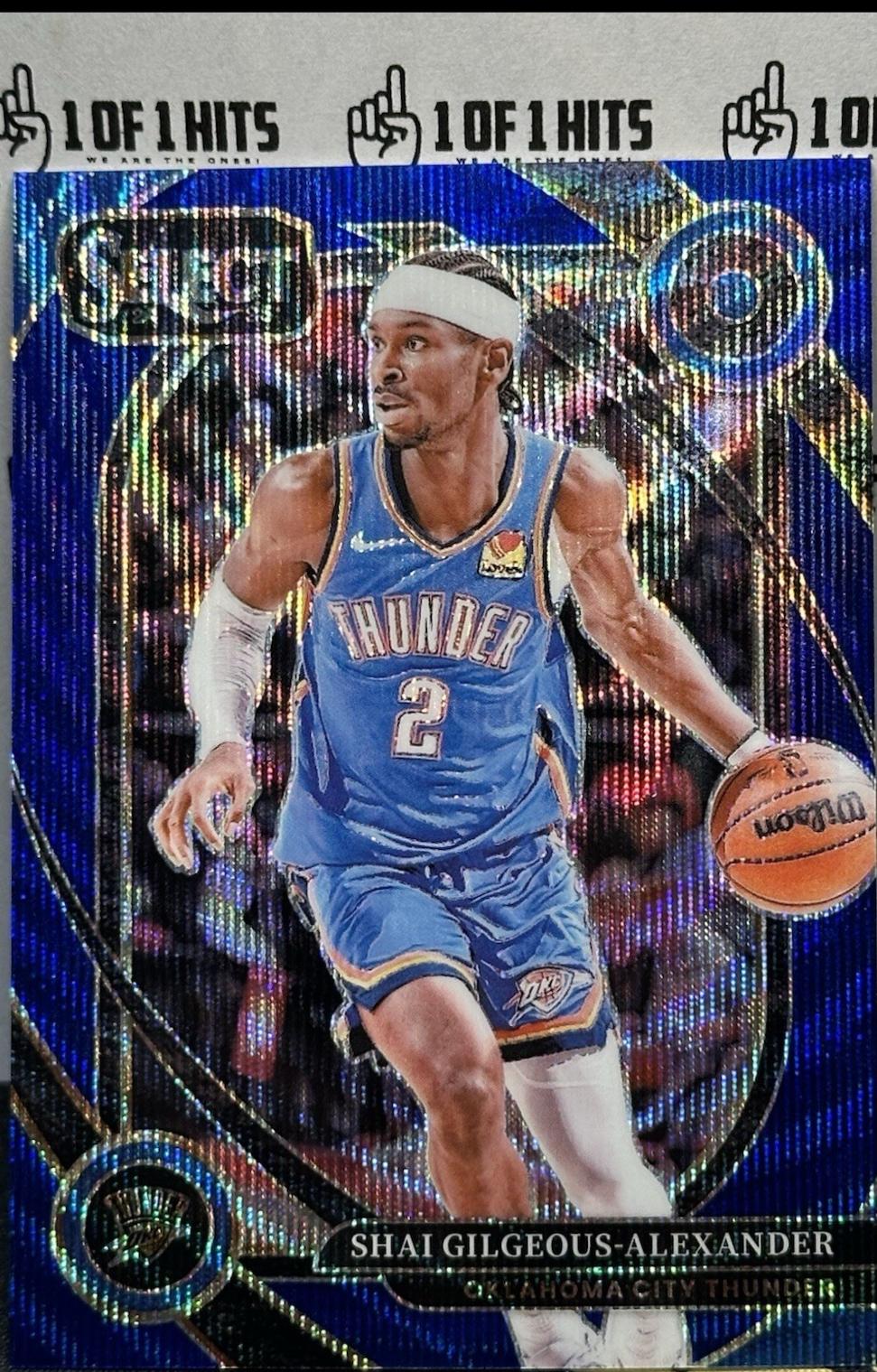 Shai Gilgeous-Alexander [Blue Wave Prizm] #262