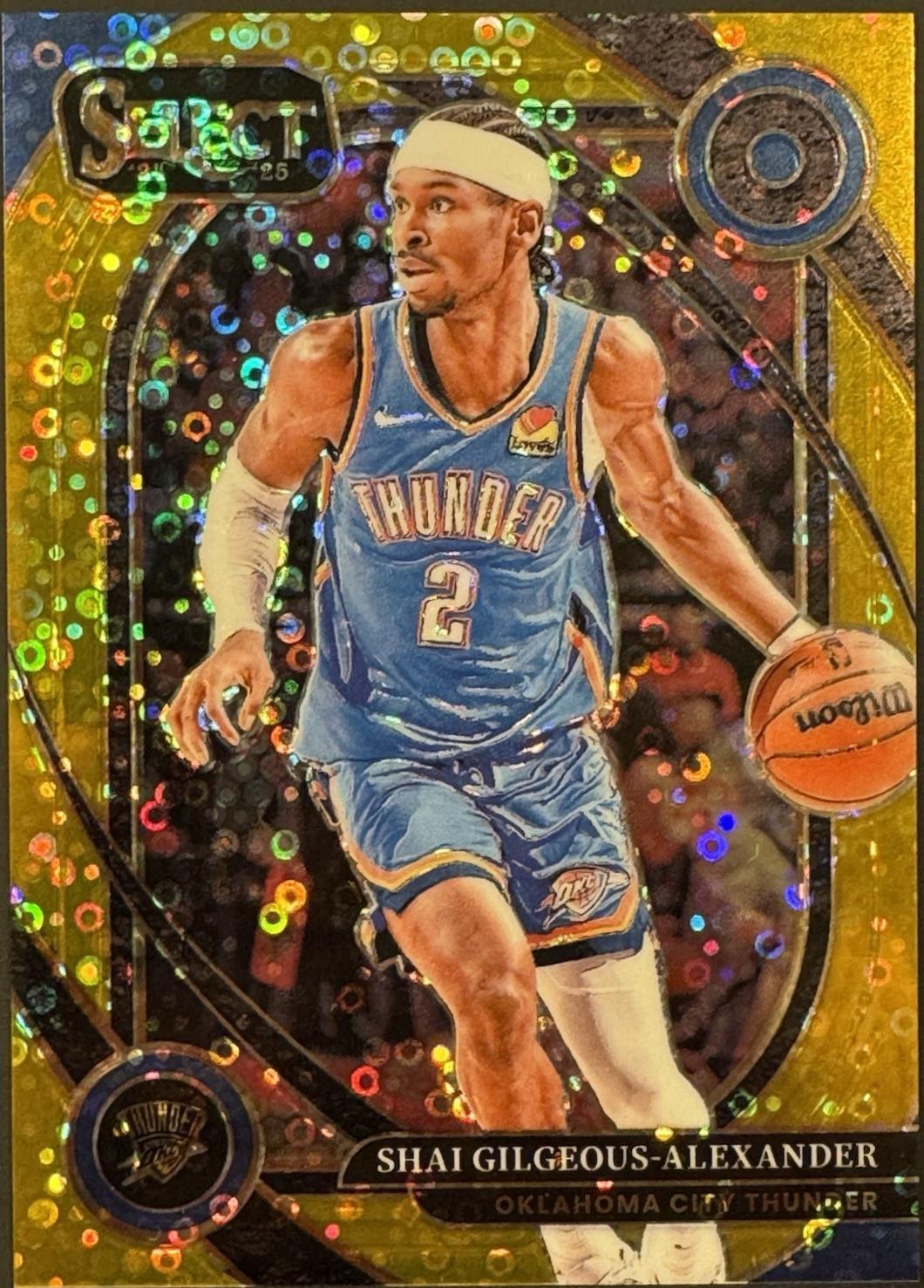 Shai Gilgeous-Alexander [Gold Disco Prizm] #262