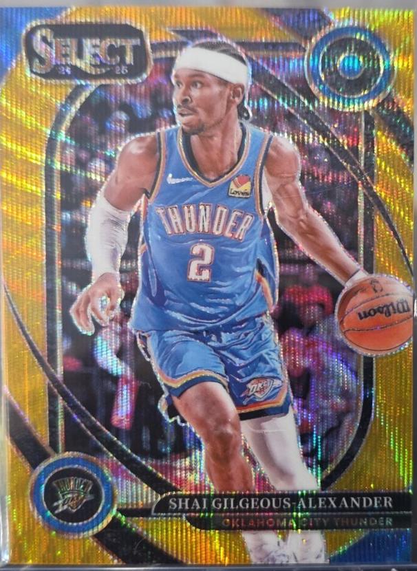 Shai Gilgeous-Alexander [Gold Prizm] #262