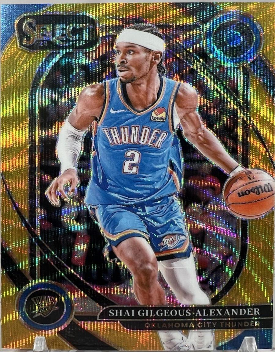 Shai Gilgeous-Alexander [Gold Wave Prizm] #262