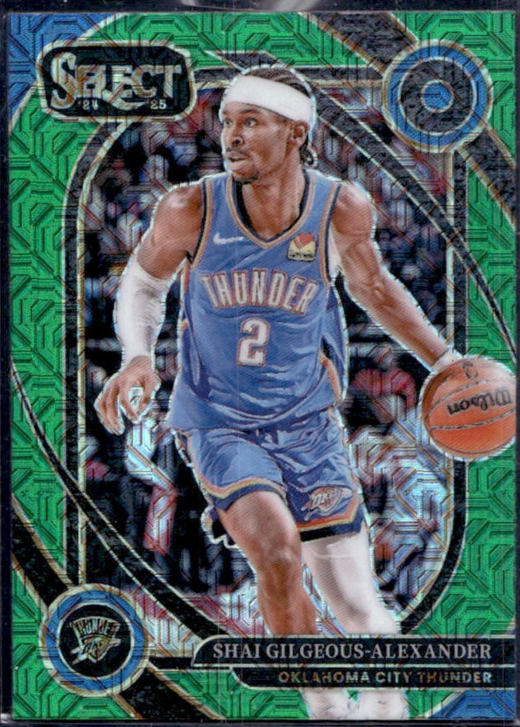 Shai Gilgeous-Alexander [Green Mojo Prizm] #262